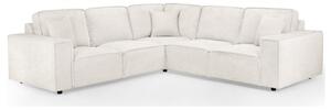 Maria Large Fabric Corner Sofa In Cream