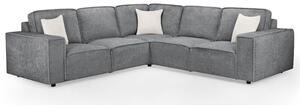 Maria Large Fabric Corner Sofa In Slate