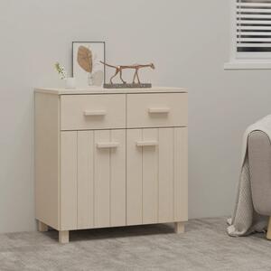 Hull Wooden Sideboard With 2 Doors 2 Drawers In Brown