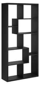 Quebec Wooden Shelving Unit In Black