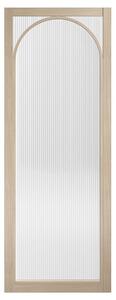 Melrose 1981mm X 762mm Reeded Glass Internal Door In Oak