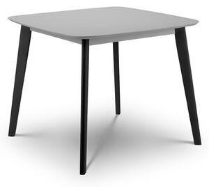 Calah Wooden Dining Table Square In Grey And Black