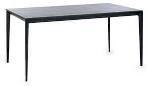 Maemi Marble Dining Table Rectangular In Slate Grey