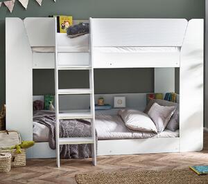 Pampa Wooden Children Bunk Bed In White