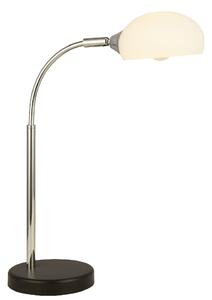 Astro Opal Glass Shade Table Lamp In Chrome