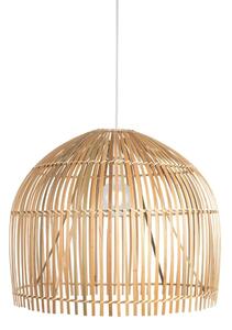 Bali Bamboo Shade Pendant Light Large In Natural