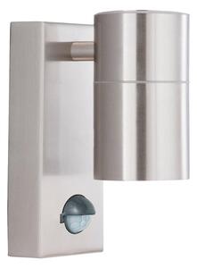 Metro Stainless Steel Outdoor Wall Light Small In Silver