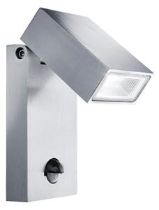 Metro LED Outdoor Wall Light With PIR Sensor In Silver