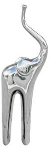 Platinum Elephant Sculpture