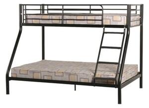 Tendon Metal Triple Sleeper Bunk Bed In Black