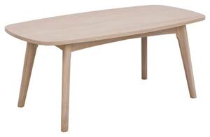 Marta Wooden Coffee Table Rectangular In Oak White