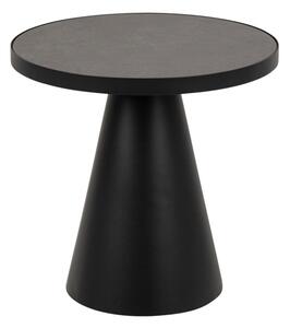 Stanford Small Ceramic Top Coffee Table In Fairbanks Black