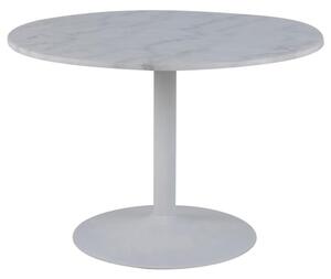 Taraji Marble Dining Table With White Base In Guangxi White