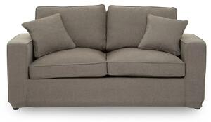 Villanova Fabric Upholstered 2 Seater Sofa In Grey