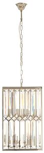 Merced Cylindrical Chandelier Ceiling Light In Nickel