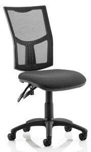 Eclipse Black Mesh Back Office Chair With No Arms