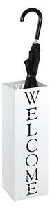 Obispo Metal Umbrella Stand In White