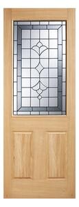 Winchester Glazed 1981mm x 838mm External Door In Oak