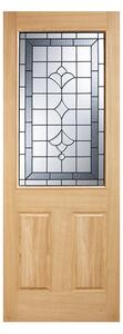 Winchester Glazed 1981mm x 762mm External Door In Oak