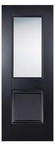 Arnhem Glazed 1981mm x 686mm Internal Door In Black