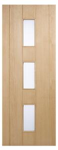 Copenhagen Frosted Glazed 1981mm x 762mm External Door In Oak