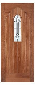 Westminster Glazed Hardwood 1981mm x 762mm External Door In Oak