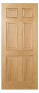 Regency 6 Panels 1981mm x 686mm Fire Proof Internal Door In Oak