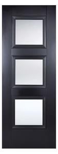 Amsterdam Glazed 1981mm x 686mm Internal Door In Black