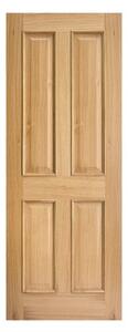 Regent Raised 1981mm x 762mm Internal Door In White Oak