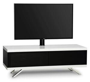 Tavin Ultra High Gloss TV Stand With 2 Compartments In White