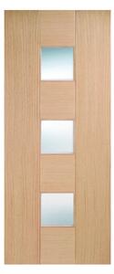 Catalonia Glazed 1981mm x 686mm Internal Door In Oak