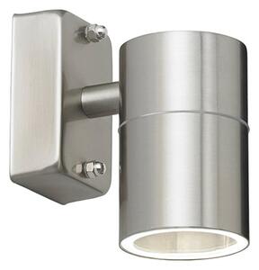 Canon Wall Light In Polished Stainless Steel