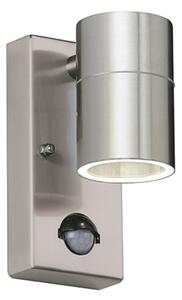 Canon PIR Wall Light In Polished Stainless Steel