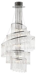 Camille 24 Lights Ceiling Pendant Light In Polished Chrome