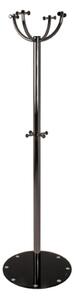 Kitchener Metal Coat Stand In Dark And Chrome