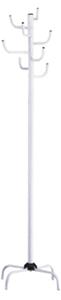 Kitchener Metal Coat Stand In White