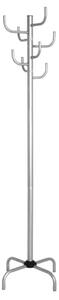 Kitchener Metal Coat Stand In Aluminium