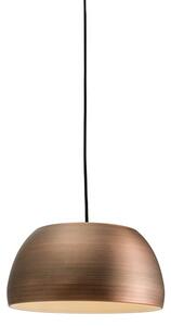 Connery Steel Ceiling Pendant Light In Matt Bronze