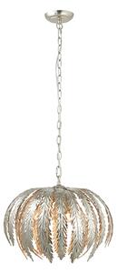 Delphine 3 Lights Ceiling Pendant Light In Silver