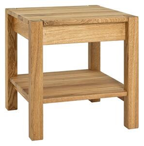 Fortworth Wooden Side Table In Oiled Oak