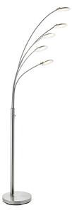 Fynn 5 Lights Floor Lamp In Satin Nickel