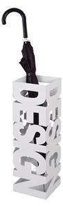 Cibecue Metal Design Style Umbrella Stand In White