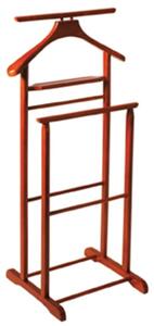 Clarkdale Wooden Valet Stand In Cherry