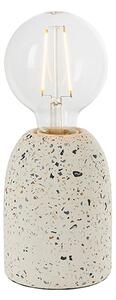 Terrazzo Table Lamp In White Terrazzo
