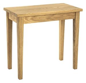 Eloy Large Wooden Side Table In Royal Oak