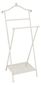 Kaibito Metal Valet Stand In Whitewashed