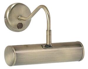 Turner 1 Light 230mm Wall Light In Antique Brass