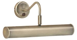 Turner 2 Lights 355mm Wall Light In Antique Brass