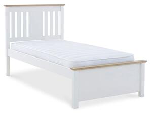 Chester Wooden Single Bed In White