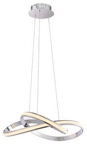 Aria LED Pendant Light In Chrome